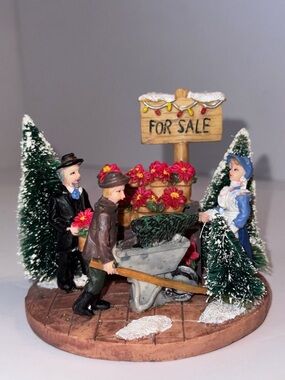 Ceramic Christmas tree for sale porcelain figurines house village
